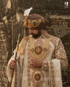 Antique Gold & Ivory Kalgi