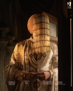 Antique Gold & Ivory Sehra