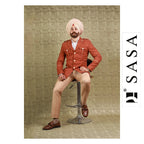 Classic Copper Orange Coat Pant