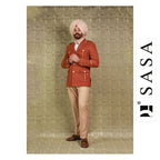 Classic Copper Orange Coat Pant