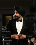 Classic Black & White Tuxedo for Graceful Evening Occasions
