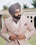 Blush Ivory Coat Pant