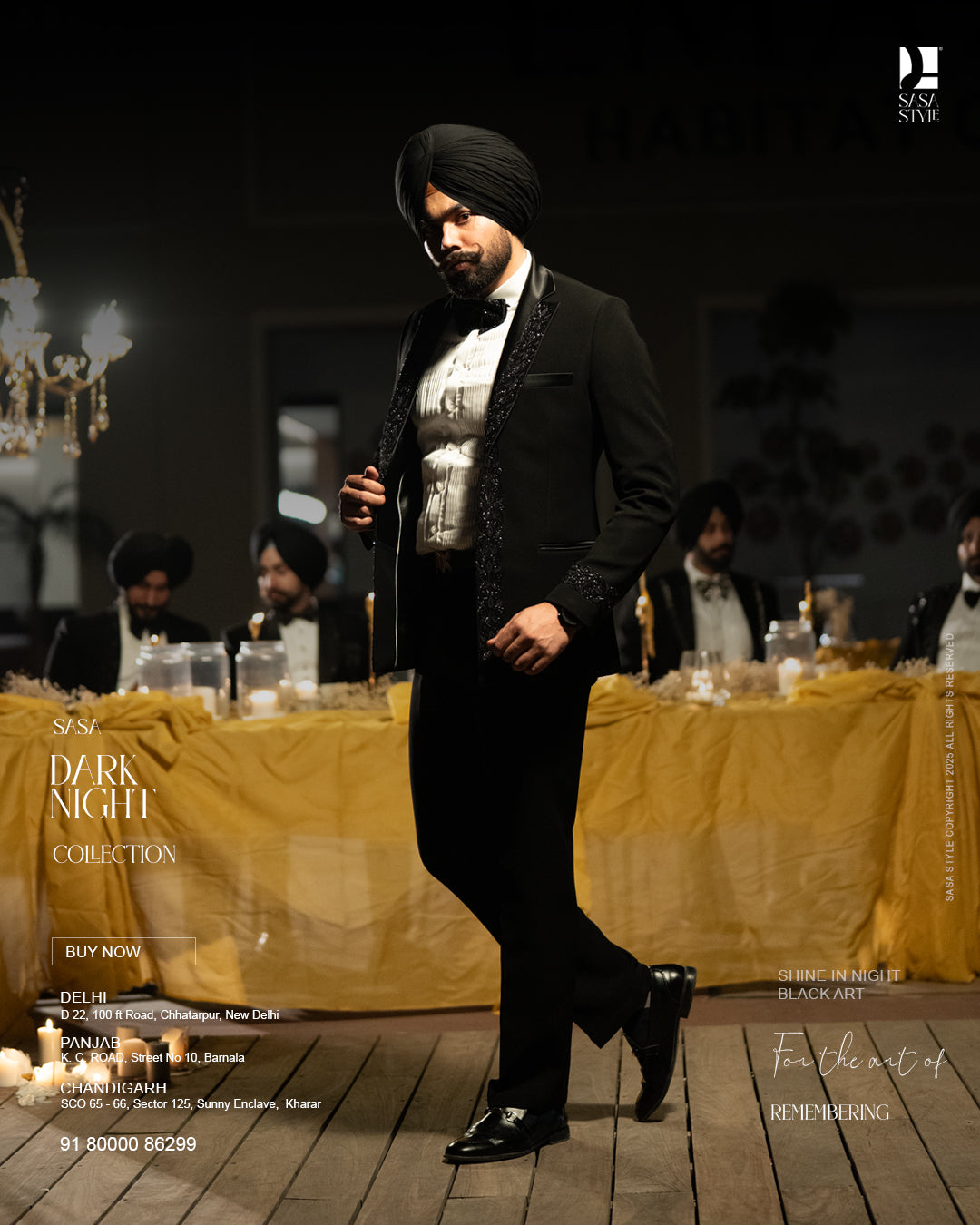 Dark Night Tuxedo Crafted for Elegant and Striking Evenings