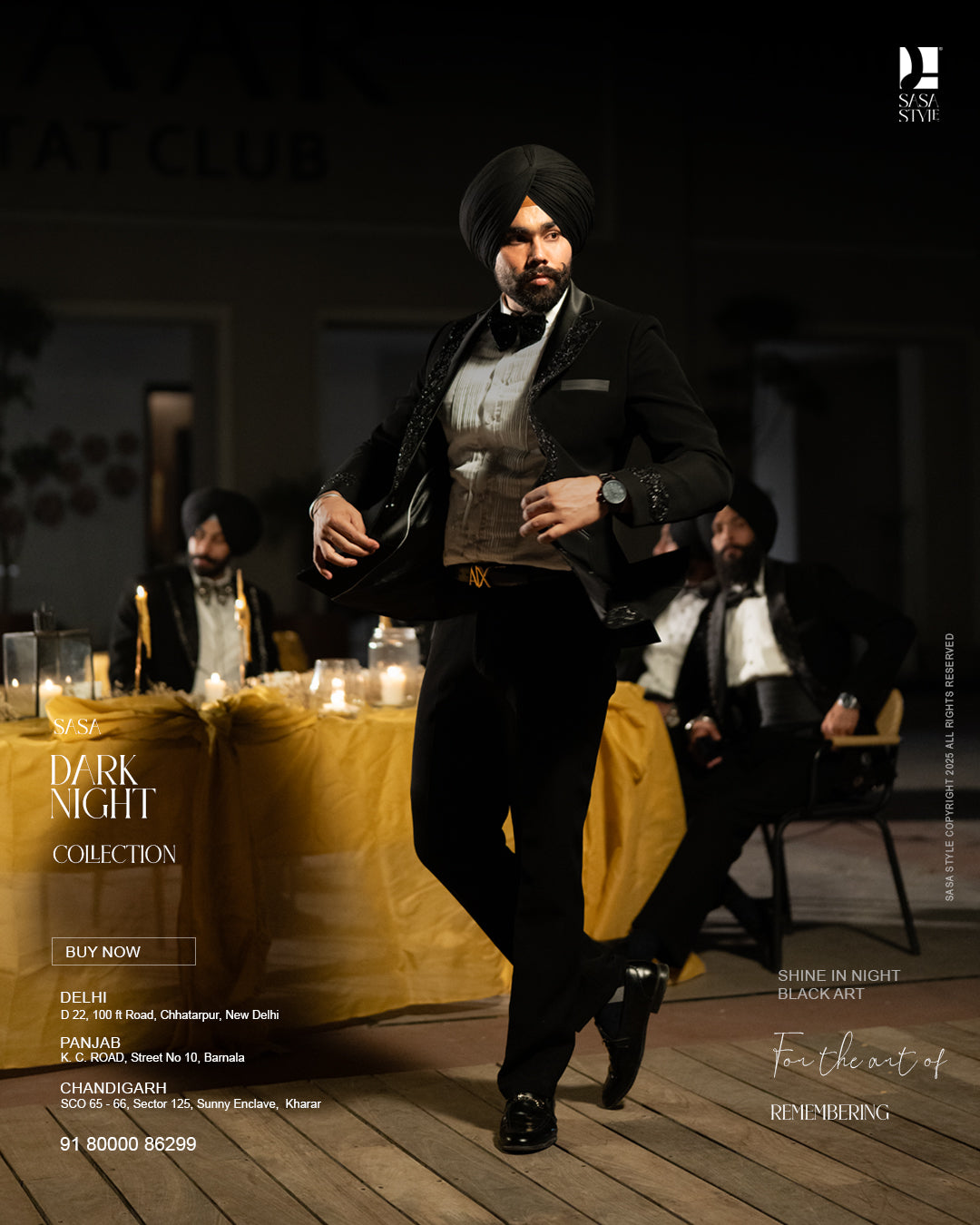 Dark Night Tuxedo Crafted for Elegant and Striking Evenings