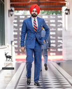 Royal Blue Designer Suit
