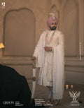 Elegant White Sherwani with Hand Embroidery for Modern Grooms