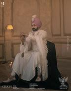 Elegant White Sherwani with Hand Embroidery for Modern Grooms