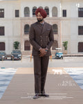 Espresso Brown Two-Piece Suit for Modern Sophisticated Men’s Style
