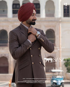 Espresso Brown Two-Piece Suit for Modern Sophisticated Men’s Style