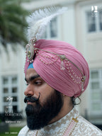 Pink & Silver Stone Kalgi