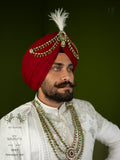 Mehndi Green Kalgi