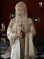 Antique Gold & Ivory Sehra