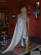 Ivory Antique Handwork Sherwani