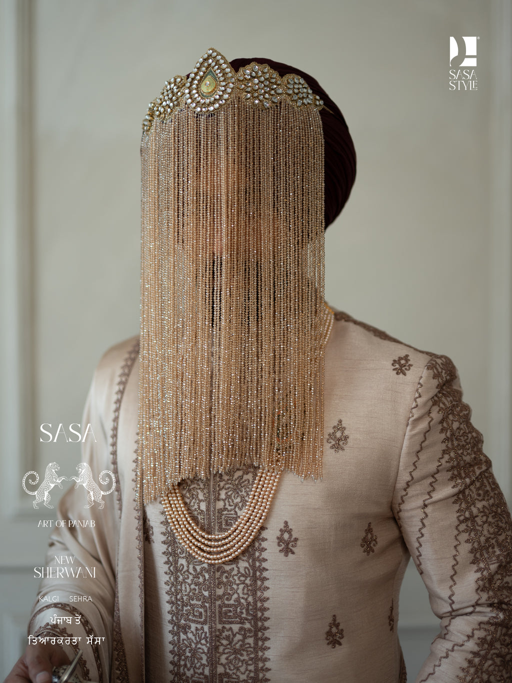 Golden Elegance Sehra