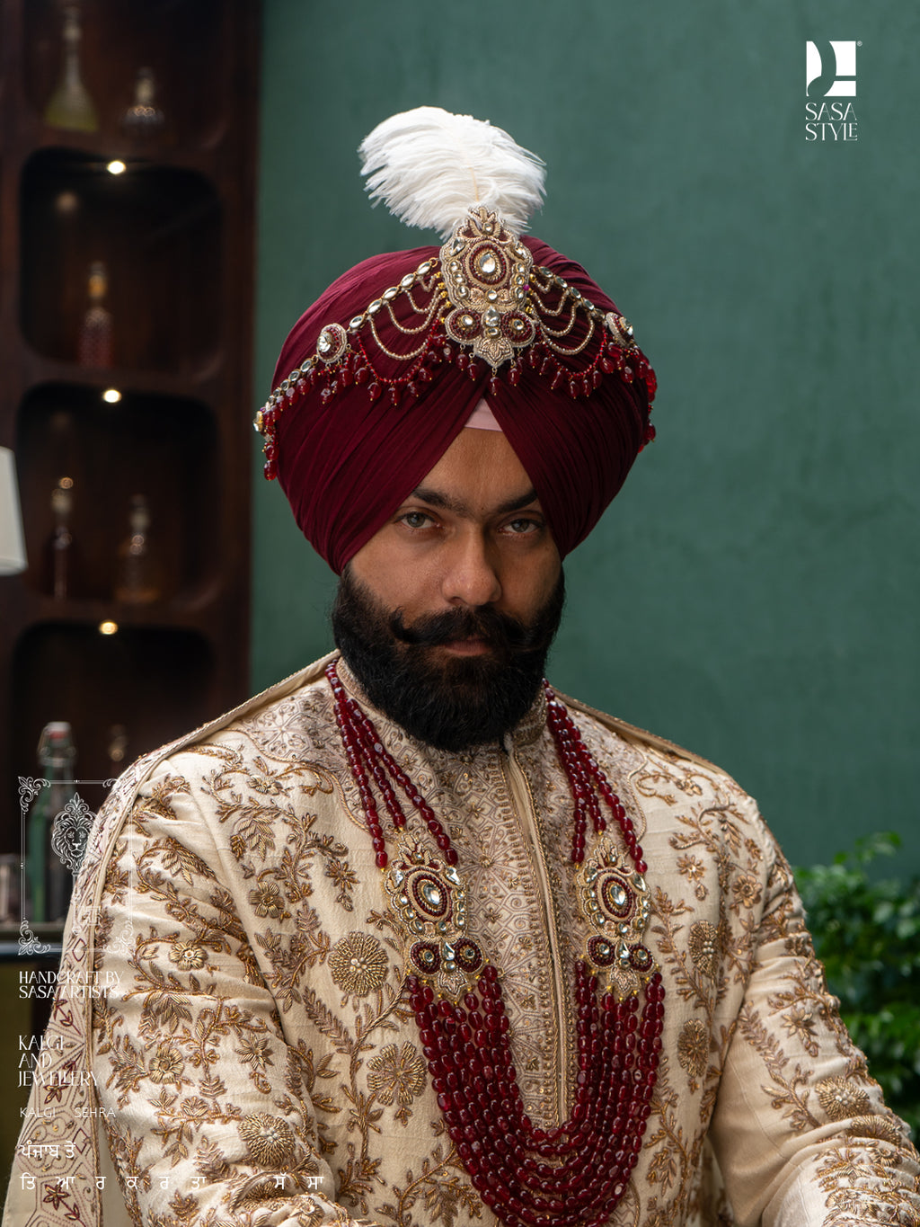 Royal Ruby Heritage Kalgi