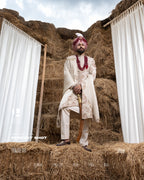 Maharaja Maroon Pearl Kalgi
