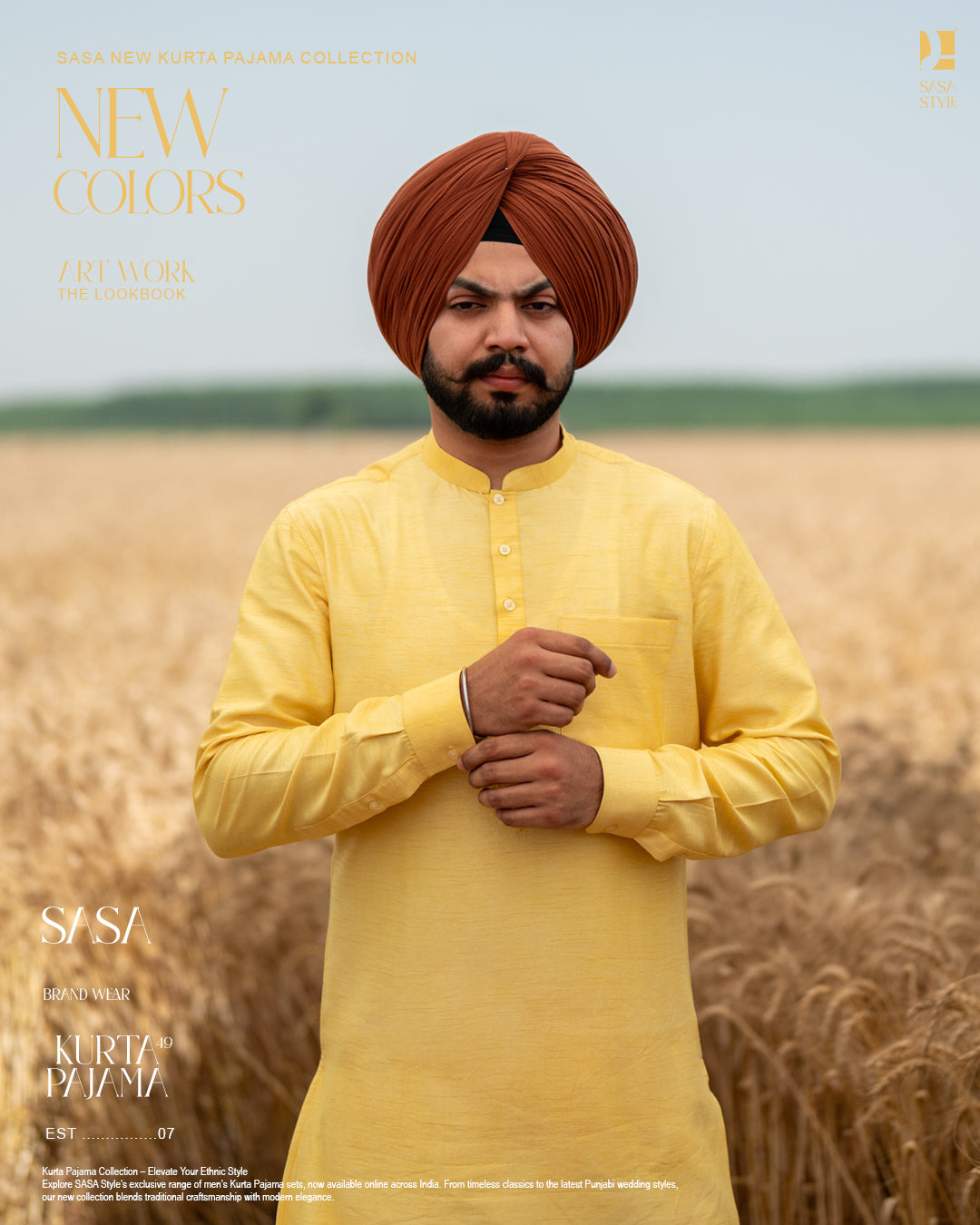 Festive Yellow Embroidered Jacket with Yellow Kurta Pajama