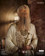 Handcrafted Antique Golden & Red Wedding Sehra