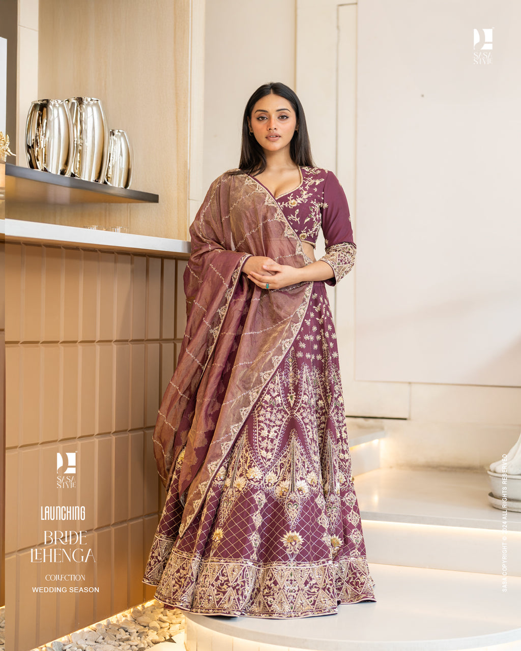 Exquisite Handcrafted Dazzle Lehenga