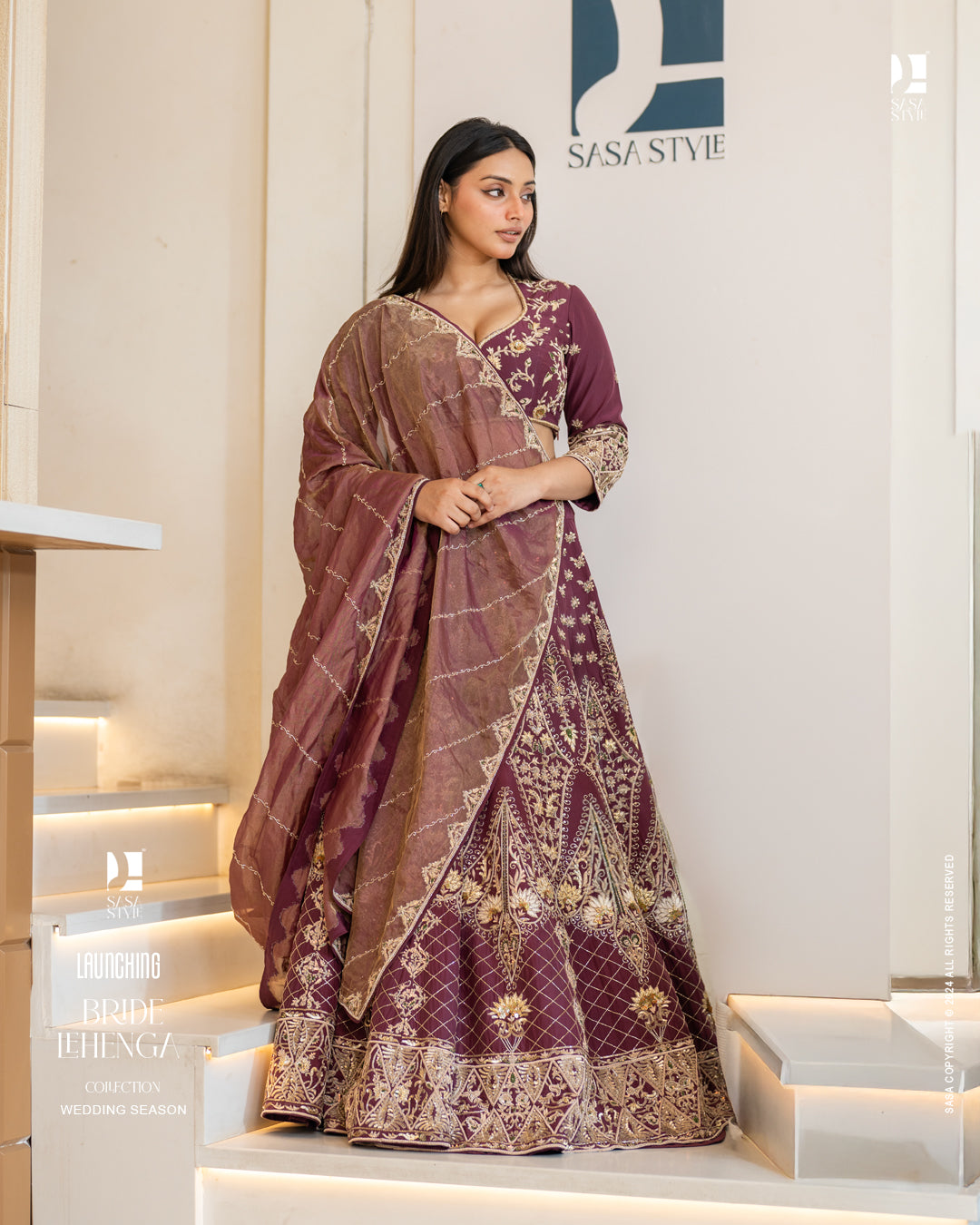 Exquisite Handcrafted Dazzle Lehenga
