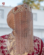 Antique Rose Beaded Sehra