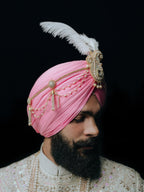 Rose Gold Feather Kalgi