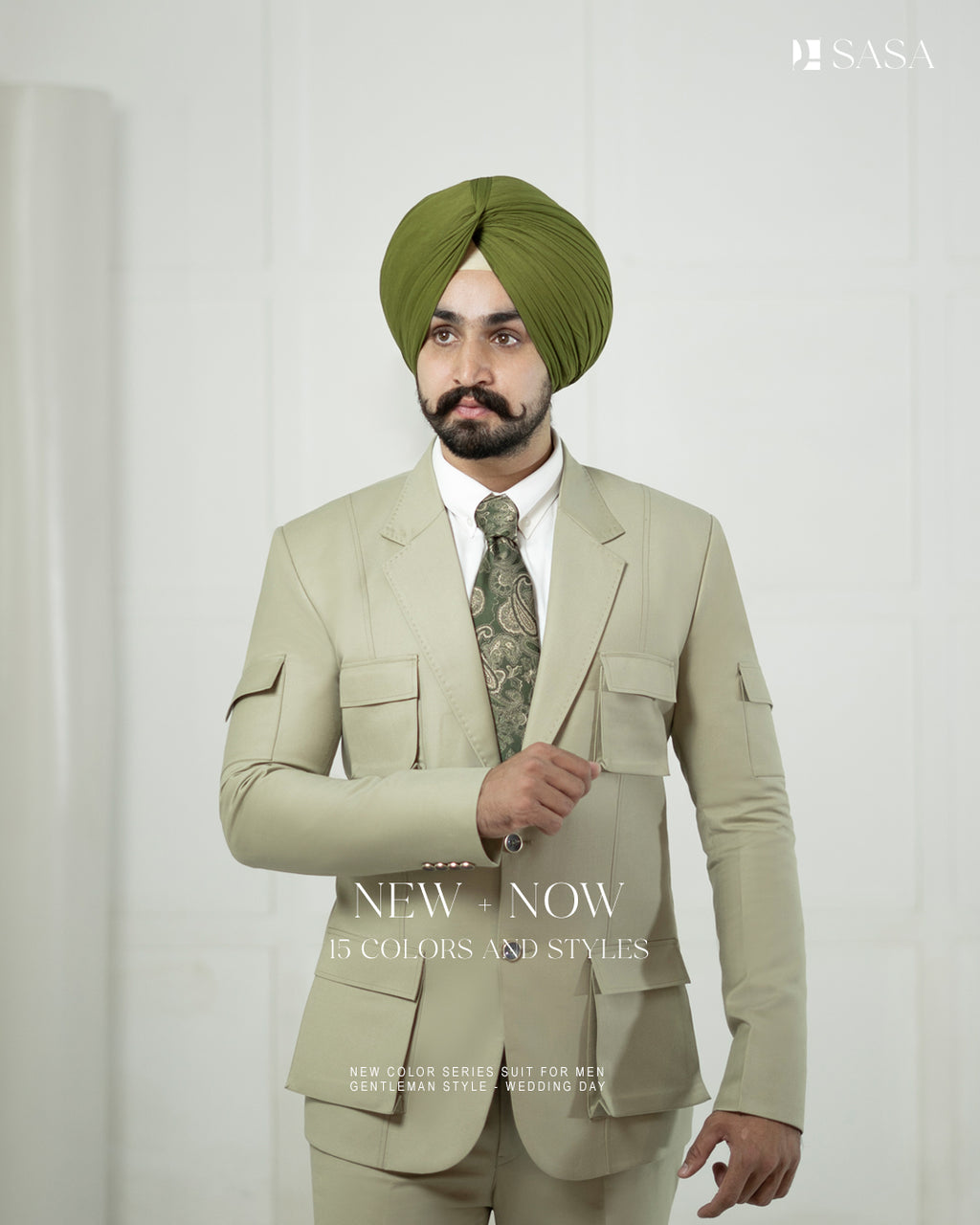 Lime green 2pc Coat Pant