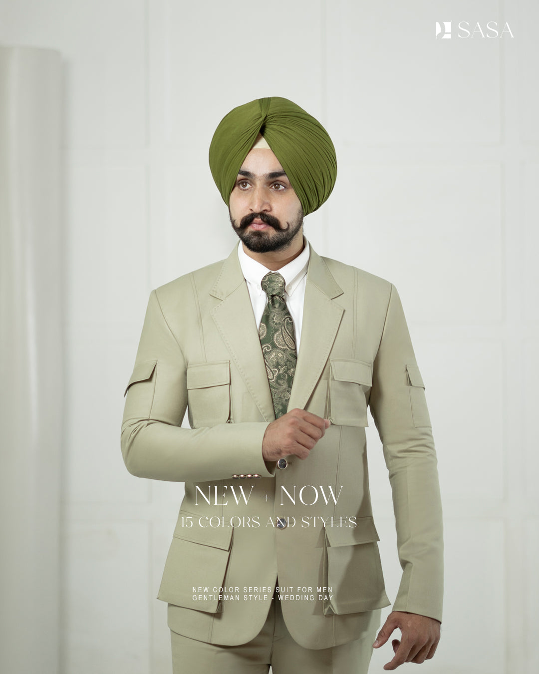Lime green 2pc Coat Pant