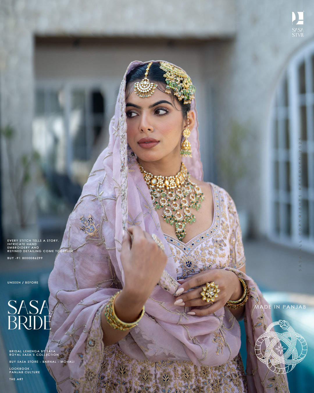 Pastel Mauve-Pink Chanderi Silk Lehenga for the Modern Bride