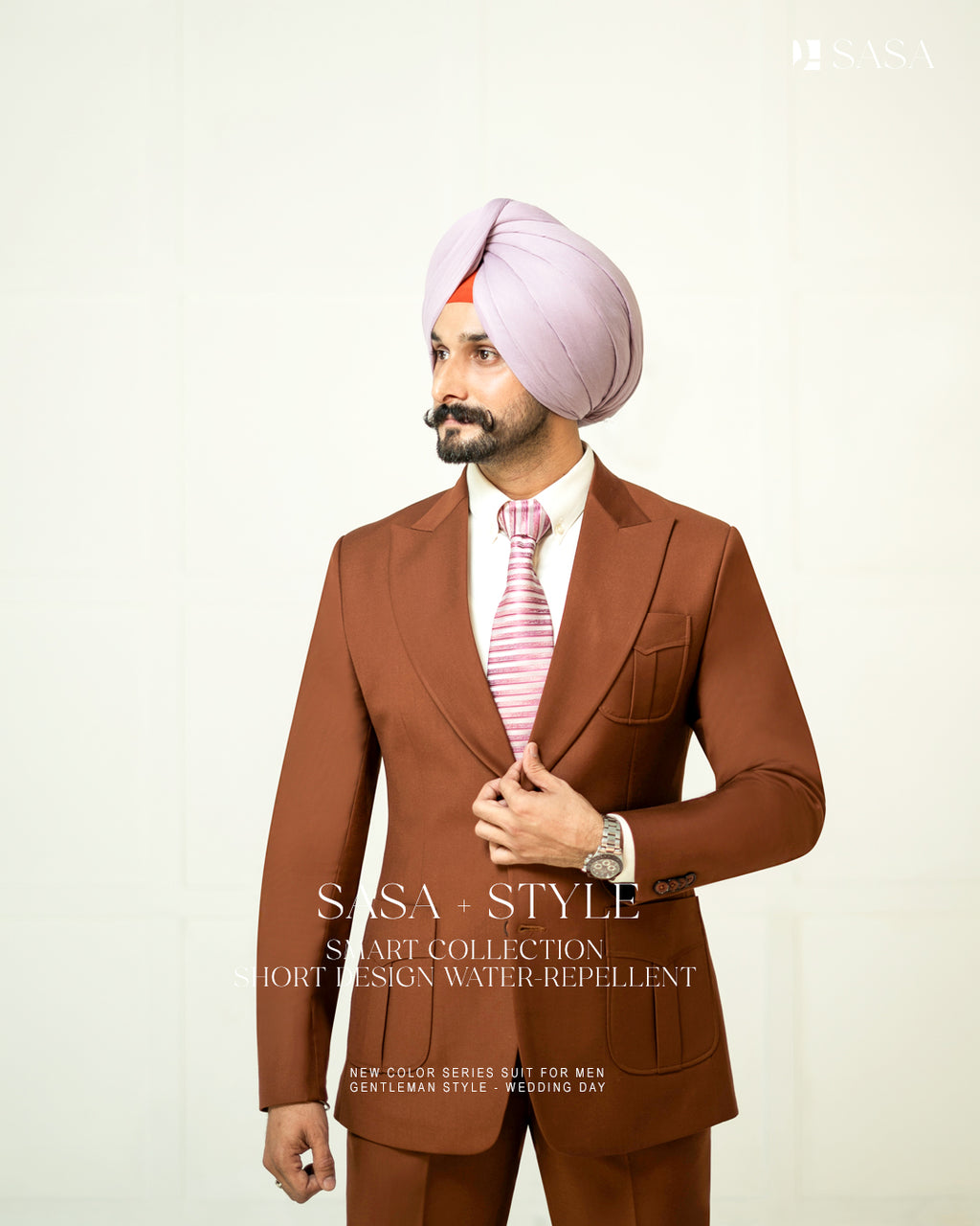 Rust-Colored 2pc Coat Pant