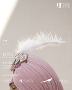 Salmon Mauve Lozenge Kalgi