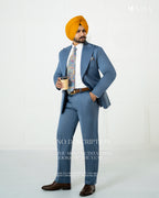 Serene-Colored 2pc Coat Pant