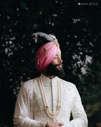 Heritage Punjabi Groomwear Crafted for Timeless Elegance and Grandeur