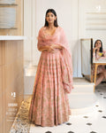 Soft Pink Lehenga with Traditional Embroidery