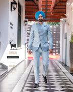Sky 2 Piece Band Gala Coat Pant