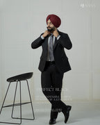The All Black 2pc Coat Pant