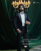 The Black Velvet 2pc Tuxedo Pant