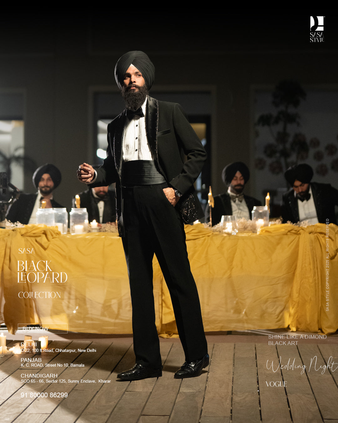 Timeless Black Tuxedo for a Bold and Refined Look