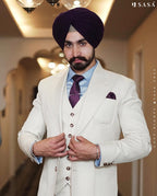 Ivory Formal Suit