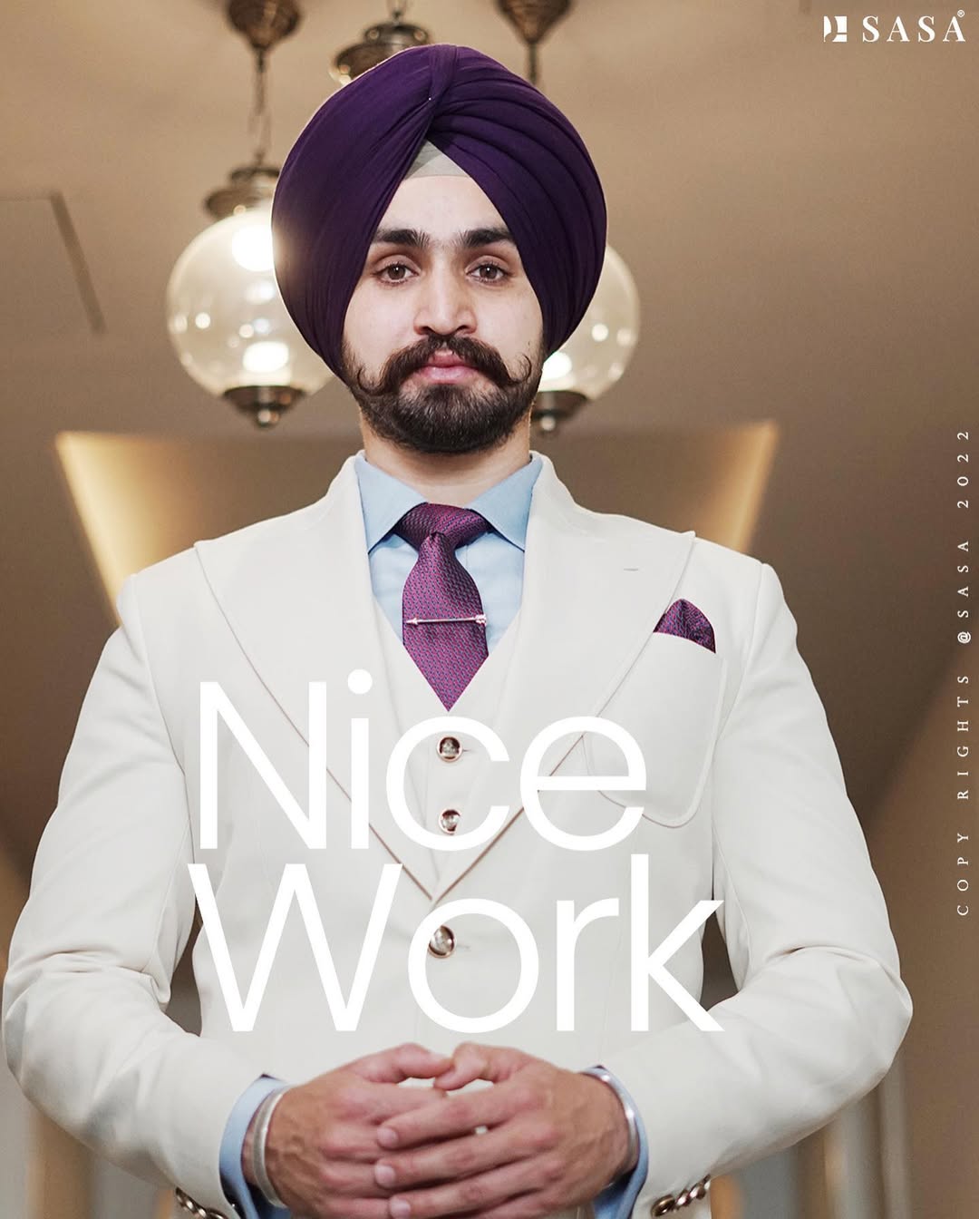 Ivory Formal Suit