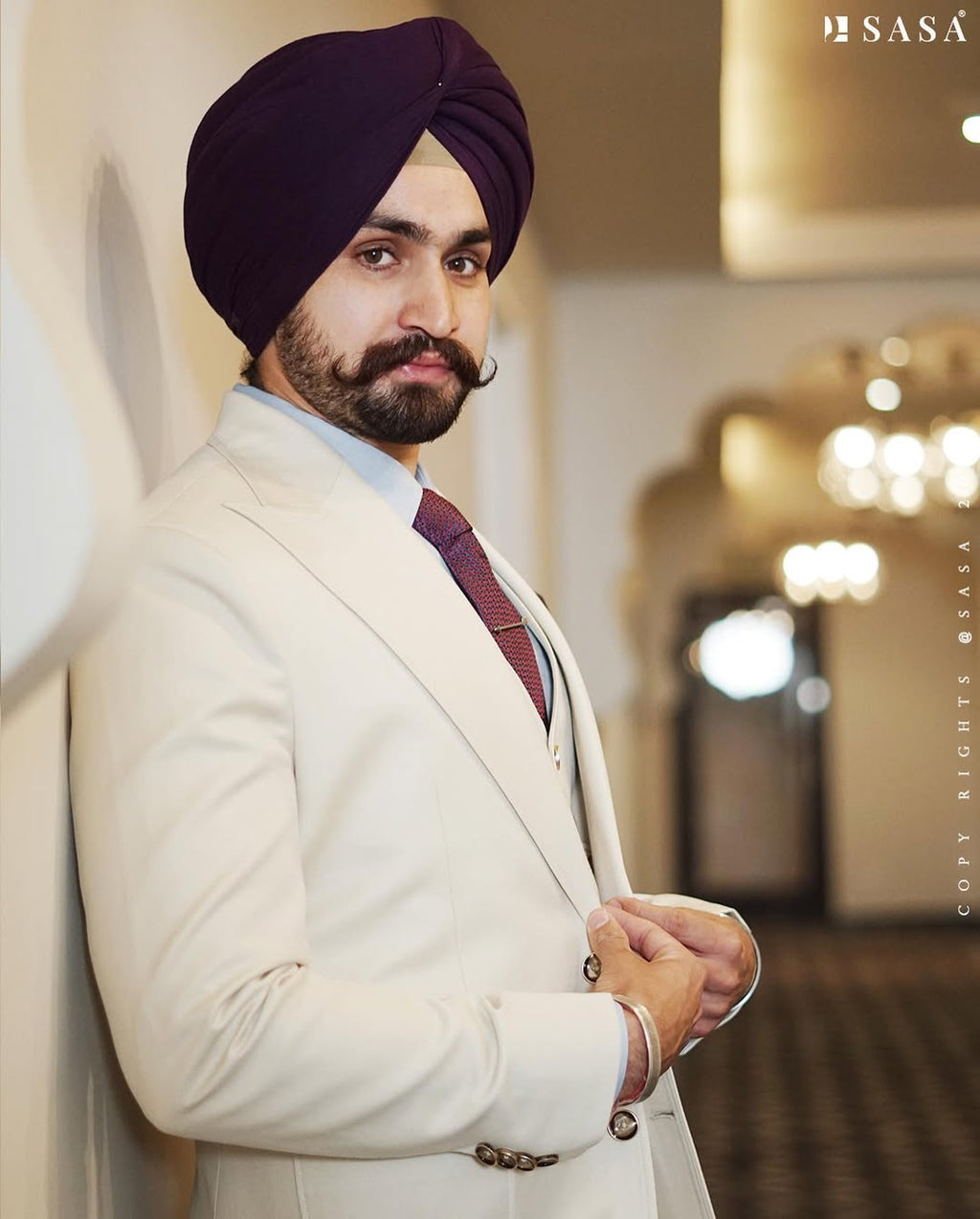 Ivory Formal Suit