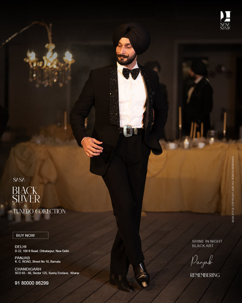 Black Tuxedo for a Dashing and Regal Presence