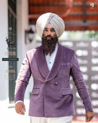 Velvet Lavender 2 Piece Tuxedo Pant