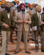 Warm Beige Two-Piece Suit for Timeless, Elegant and Modern Style