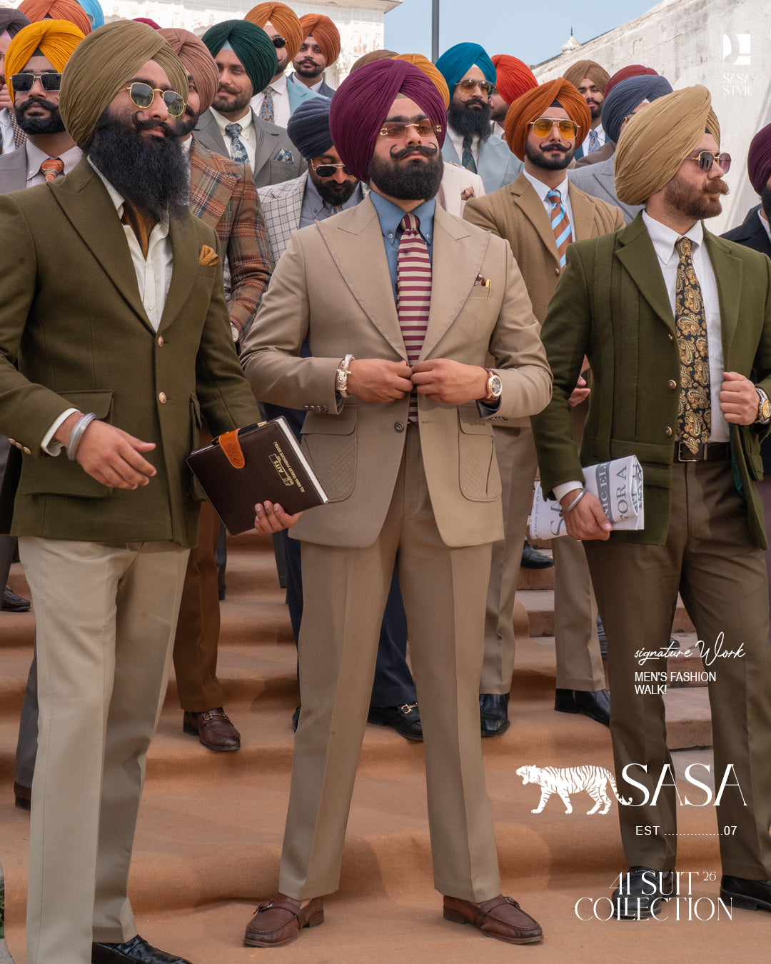 Warm Beige Two-Piece Suit for Timeless, Elegant and Modern Style