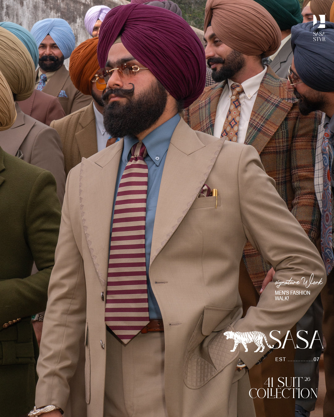 Warm Beige Two-Piece Suit for Timeless, Elegant and Modern Style