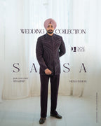 Wine Ban Coat Pant