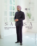 Wine Ban Coat Pant