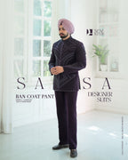 Wine Ban Coat Pant