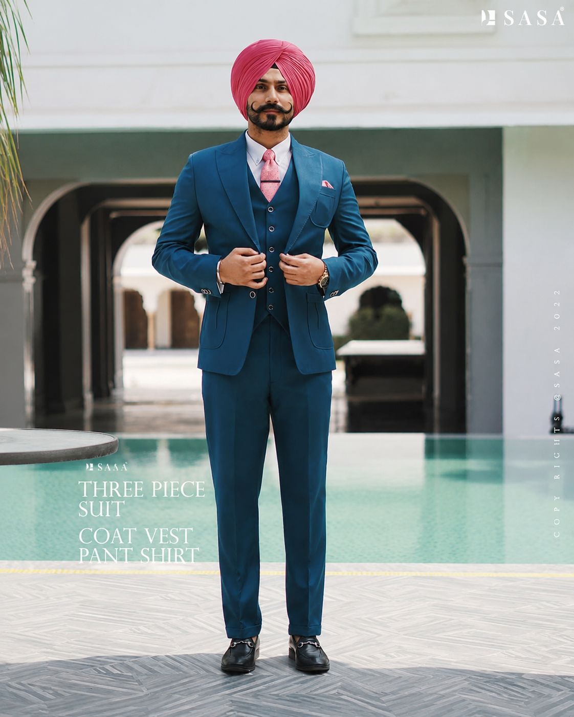 Royal Blue Formal Suit